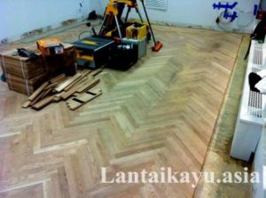 ukuran standar lantai kayu jayapura